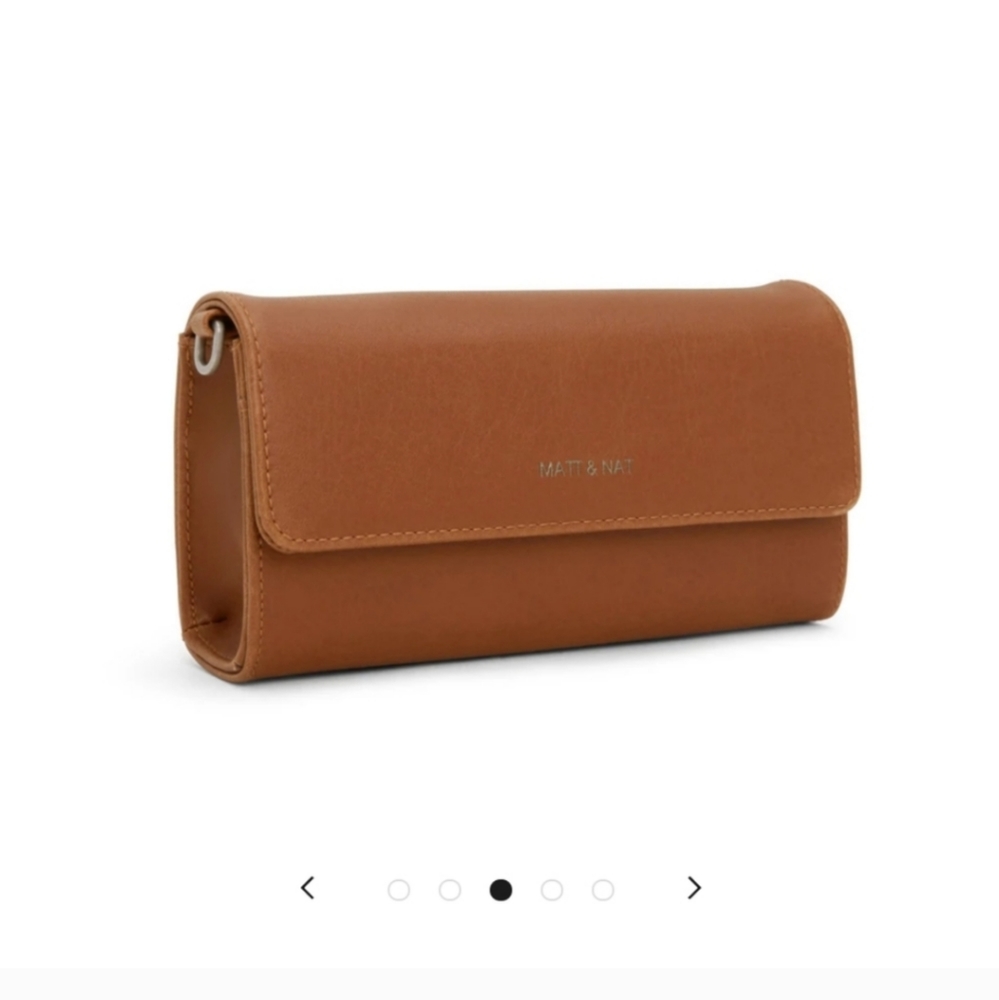 Matt & Nat Drew Crossbody Purse Medium in Chili (Brown) - Picture 2 of 4